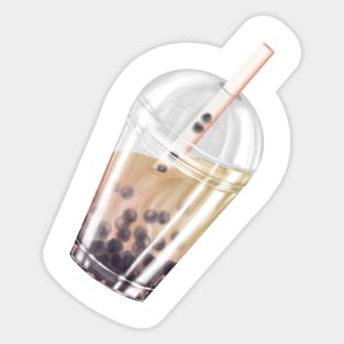 Tapioca bubble tea Sticker